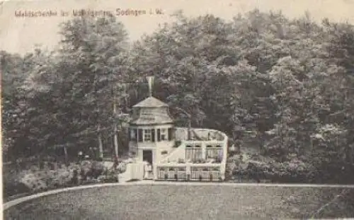 44620 Sodingen Herne Waldschänke mit Volksgarten gebr. 23.3.1913