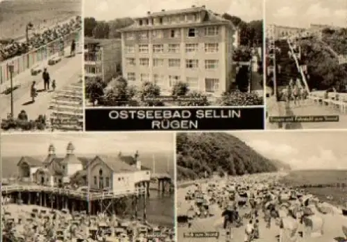 18586 Sellin Rügen Mehrbildkarte o 26.7.1971