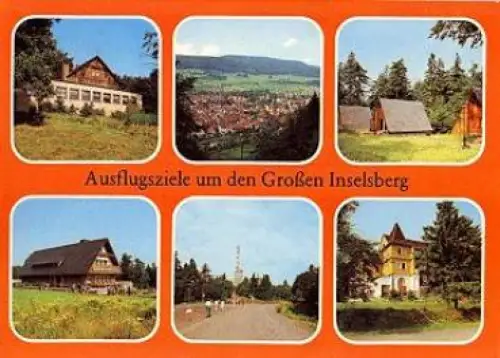 98574 Schmalkalden Großer Inselsberg o 25.8.1987