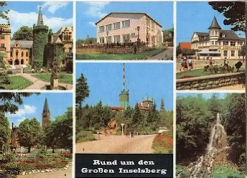 98599 Brotterode Rund um den Großen Inselberg o 10.5.1974