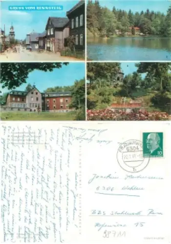 98559 Frauenwald Schmiedefeld Rennsteig o 22.7.1967