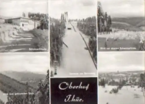 98559 Oberhof Winter o 12.1.1973