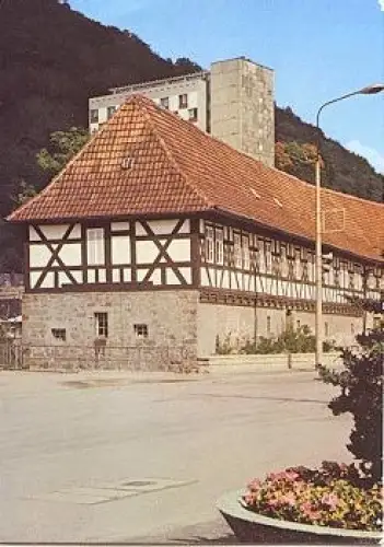 Suhl Waffenmuseum im historischen Malzhaus * ca. 1975