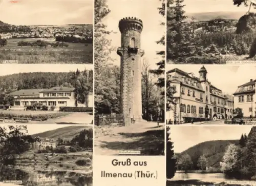 98693 Ilmenau Mehrbildkarte o 1961