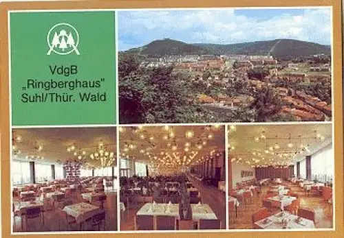 Suhl VdgB Ringberghaus o 28.6.1984