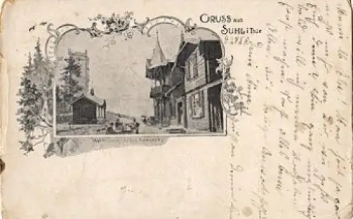 Suhl Warenhaus Julius Kaminsky, gebr. ca. 1900