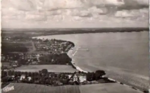 23669 Niendorf Ostsee Fliegeraufnahme gebr. 14.1.1958