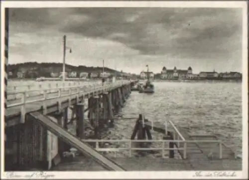 18609 Binz An der Seebrücke * ca. 1960