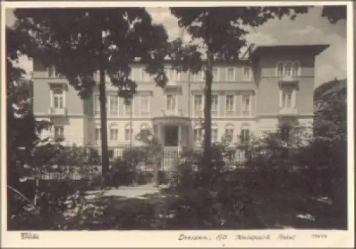 Blasewitz Dresden Prellertstrasse Waldpark Hotel gebr. 10.10.1964 Hahn13573