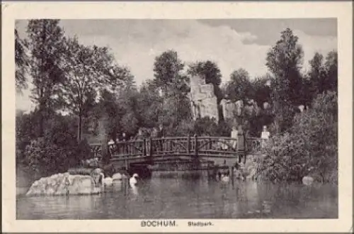 Bochum Stadtpark  *ca. 1920
