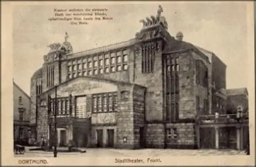 Dortmund Stadttheater o 2.6.1918