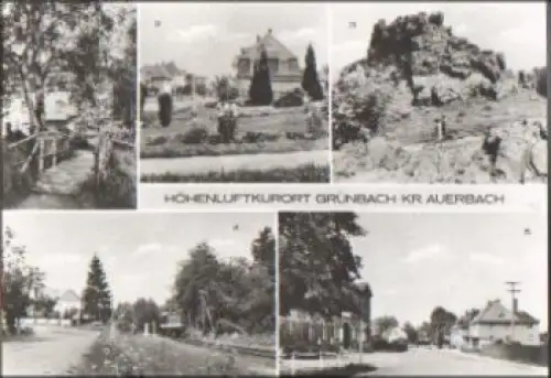 08228 Grünbach Bahnhof, o ca. 1980