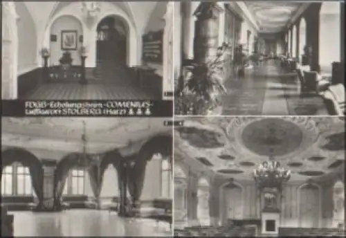 06547 Stolberg Harz FDGB-Erholungsheim "Comenius" gebr. ca. 1970