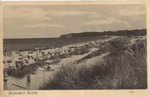 18586 Baabe Rügen Strand o 3.8.1955