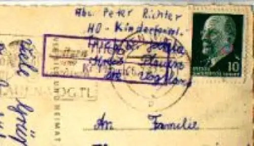 08543 Trieb Landpoststempel o 26.7.1962 auf AK Drachenhöhle Syrau