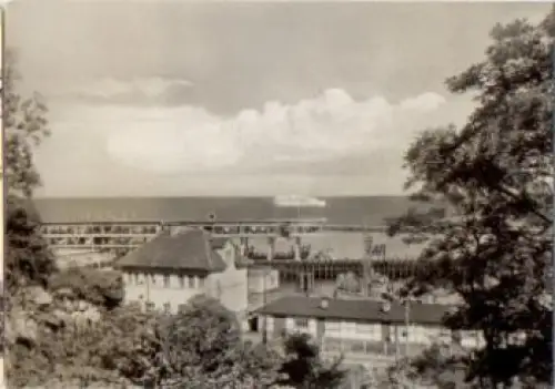 18546 Saßnitz Fährbahnhof Schwedenfähre "Trelleborg" * ca. 1965