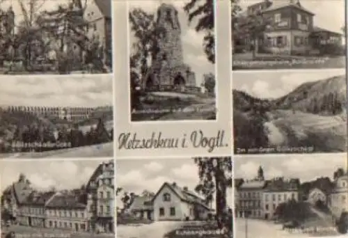 08491 Netzschkau Göltzschtalbrücke o ca. 1958
