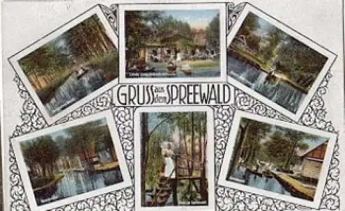 Spreewald Trachten o 25.12.1915