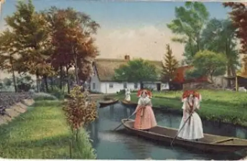 03222 Lübbenauer Kaupen Spreewald Trachten  * ca. 1910