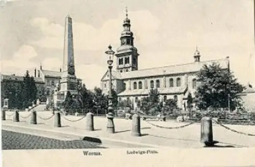 Worms Ludwigs-Platz * 1909