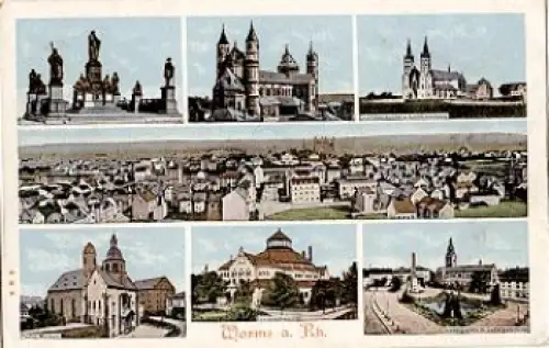 Worms Rhein Festspielhaus Theater * ca. 1910