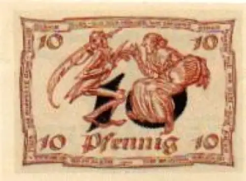 99310 Arnstadt Städtenotgeld Wert 10 Pfennige 1921