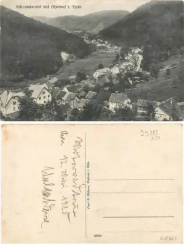 Schwarzwald bei Ohrdruf Thüringen * ca. 1925