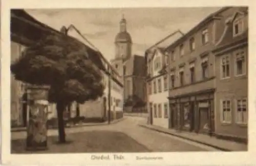 99885 Ohrdruf Bonifaciusplatz Lithfassäule, o 21.10.1917