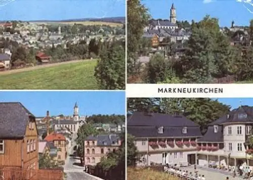 08258 Markneukirchen mit Musikinstrumentenmuseum  o ca. 1975