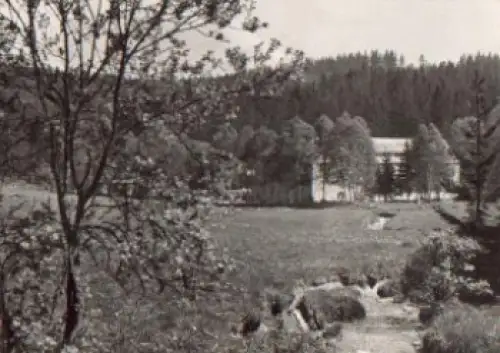 08223 Grünbach FDGB-Erholungsheim Druckersmühle o 20.7.1971