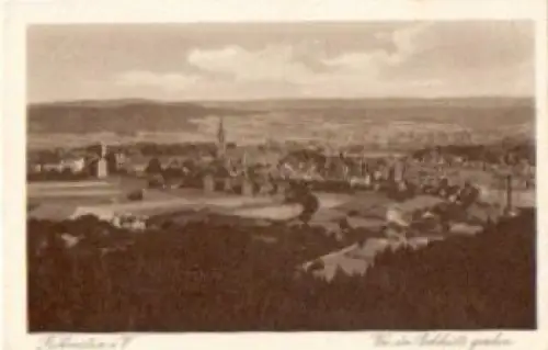 08223 Falkenstein Vogtland von der Pechhütte * ca. 1930