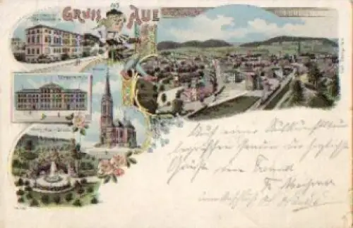 08280 Aue Farblitho o 25.7.1897