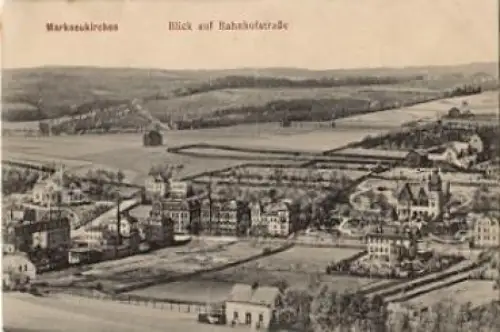 08258 Markneukirchen Bahnhofstrasse o 5.5.1915