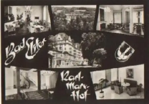 08645 Bad Elster Hotel "Karl-Marx-Hof" * ca. 1965