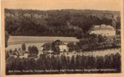 08645 Bad Elster Forstvilla Kurheim Reichsbahn Adolf-Funk-Heim o 20.8.1949