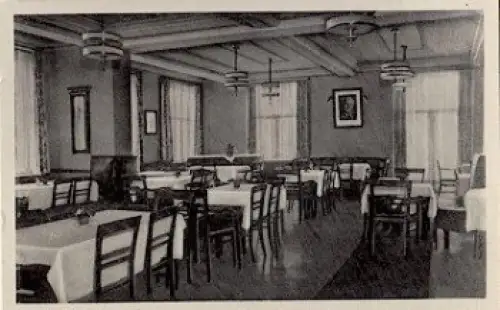 08645 Bad Elster Kurheim Reichsbahn Speisesaal *ca. 1955