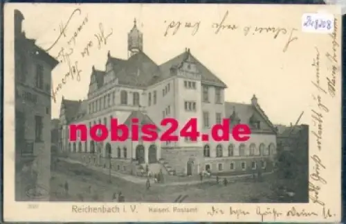 08468 Reichenbach Vogtland Postamt o 4.9.1905
