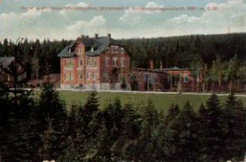 08349 Steinbach Hotel und Pension Waldfrieden o 4.10.1910