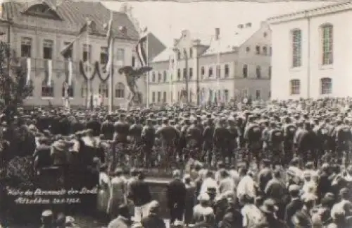 08491 Netzschkau Weihe des Ehrenmals * 24.6.1928