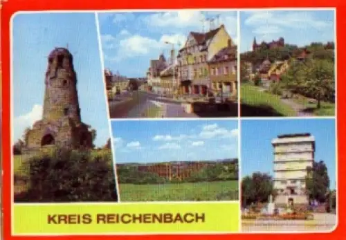 08468 Reichenbach Vogtland Wasserturm o 5.7.1984