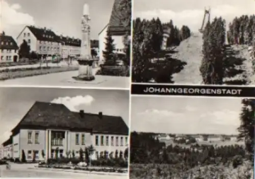 08349 Johanngeorgenstadt Sprungschanze *ca. 1970