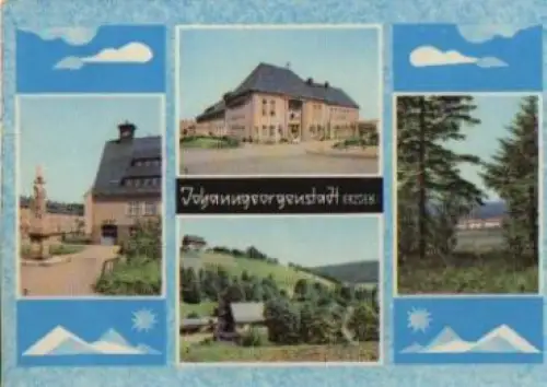 08349 Johanngeorgenstadt Mehrbildkarte o 1966