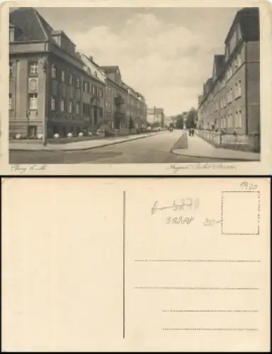 39288 Burg bei Magdeburg August Bebel Strasse *ca.1930