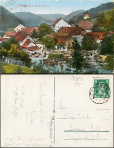 38889 Altenbrak im Bodetal harz o 7.5.1927