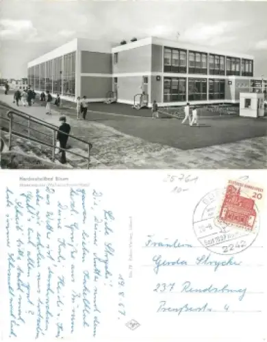 25761 Büsum Schwimmbad o 20.8.1967