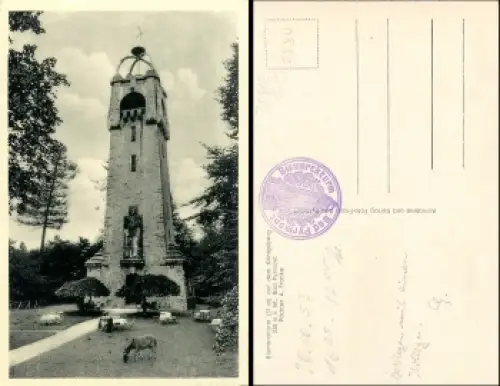 31812 Bad Pyrmont Bismarckturm * ca.1957