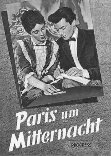 Paris um Mitternacht, Filmprogramm Progress 91/55