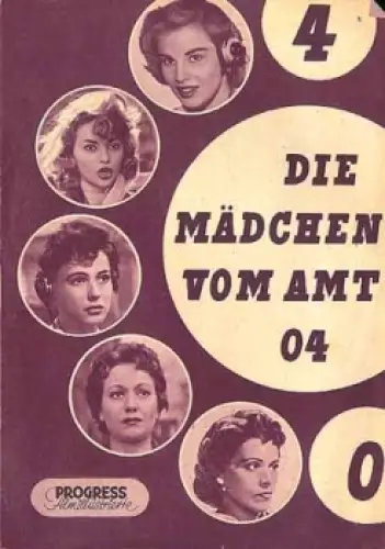 Die Mädchen vom Amt 04 - Italienischer Film mit Antonella Lualdi 20/56 Filmprogramm Progress