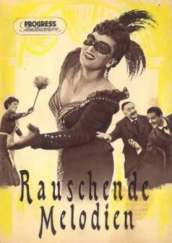 Rauschende Melodien - DEFA Film 41/55 Progress Filmprogramm