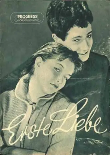 Erste Liebe mit Marina Vlady Peter Michel Beck Aldo Fabrizi Fernand Gravey Xenia Valderi Vittorio Spanipoli 16/54 Progress Filmprogramm